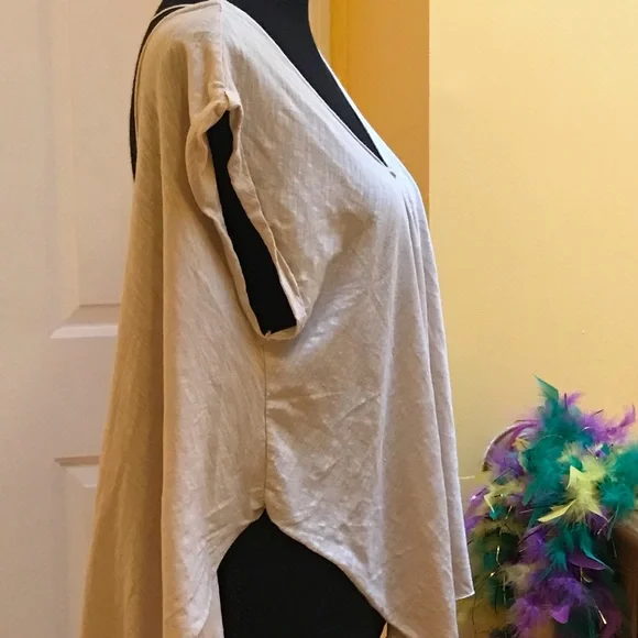 We The Free Tan Short Sleeve Tee Essential - Picture 8 of 8